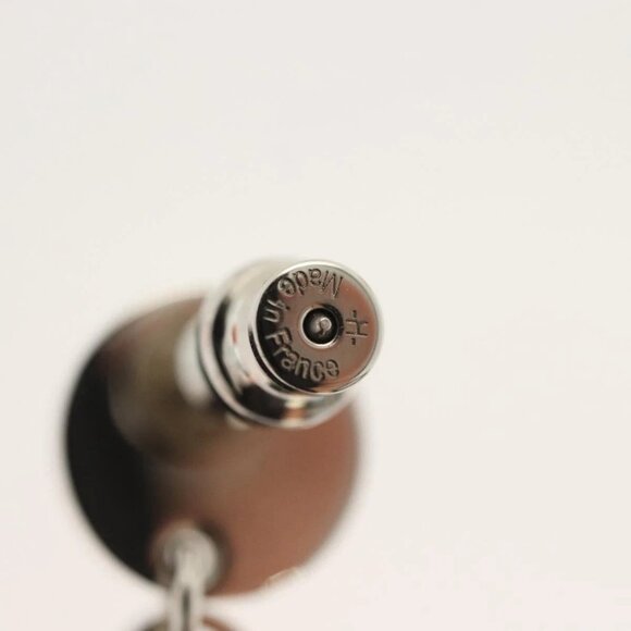 HERMES Pierce Metal Silver Black Auth - Picture 10 of 15